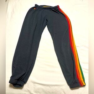 Aviator Nation 5 Stripe Sweatpants Size S